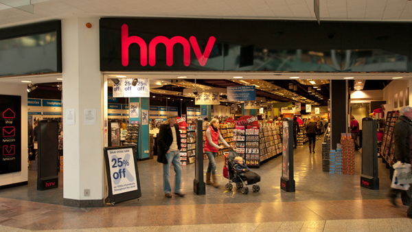 HMV, in receivership.