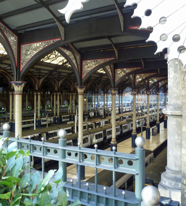 Liverpool Street railway station.