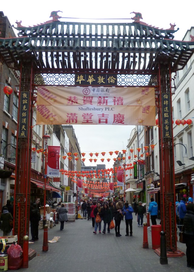 China town, six days before  New Year.