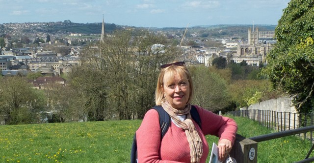 S, with Bath in distance.