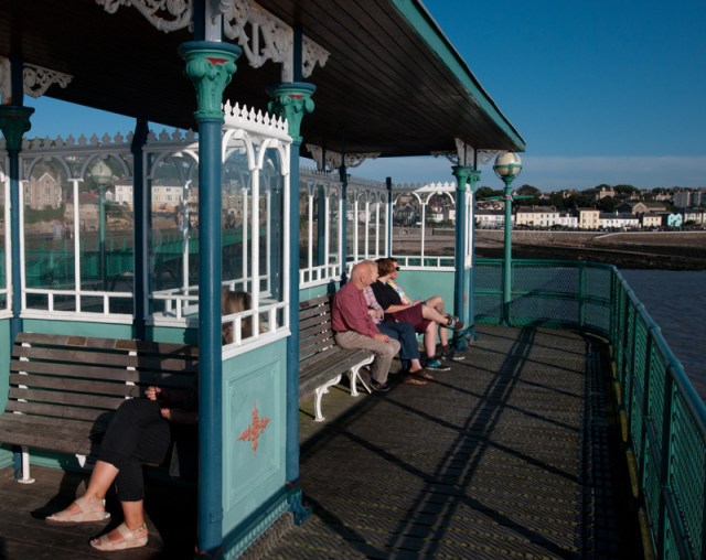 Clevedon pier.