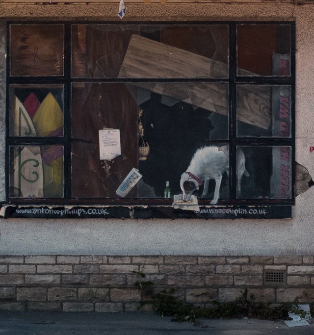 Swanage trompe l'oeil.