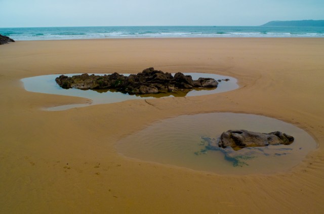 Three Cliffs Bay, on The Gower Penninsular.