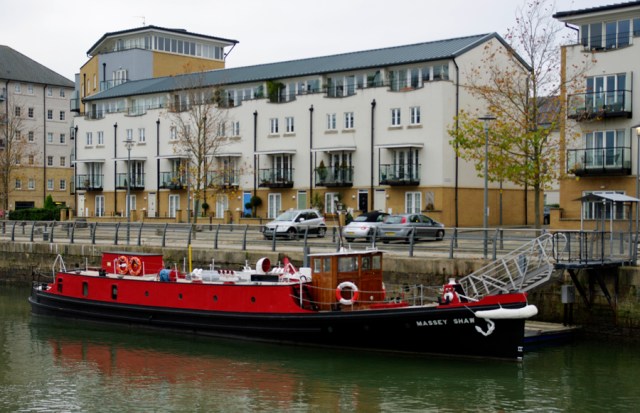 The Massey Shaw fire boat.