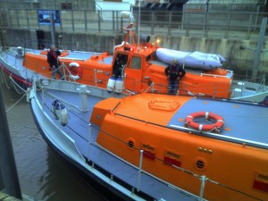 The Douglas Currie, in front of The Pentland.