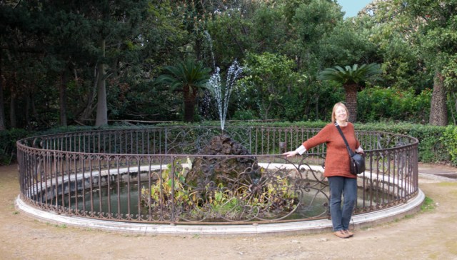 Palazzina Cinese gardens.