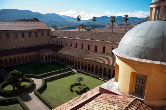 Monreale cloisters.
