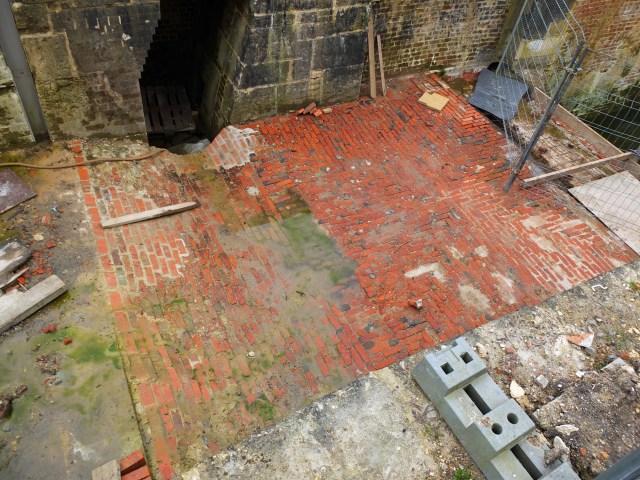 Repairs to a Lock on the Stroudwater Canal.