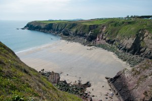 View from the Pembrokeshire coastal path.
