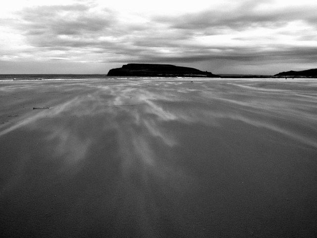 North end of Rhossili Bay, looking toward Burry Holmes.