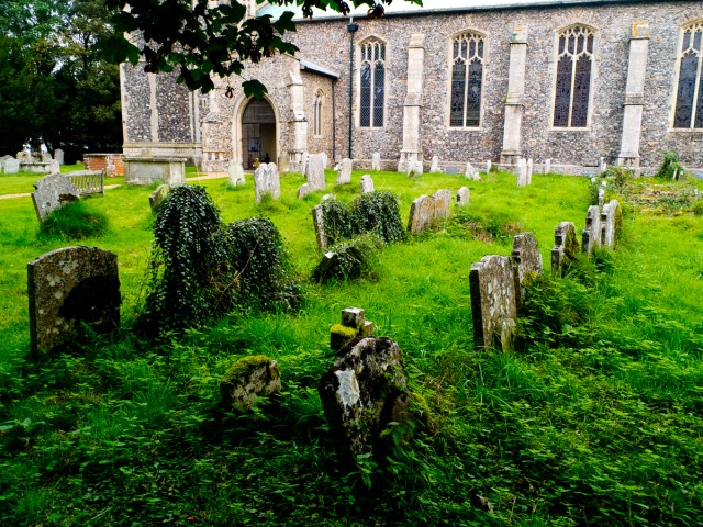 Church in Hoxne, Suffolk.