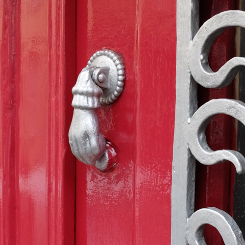 Knocker in Jewish quarter