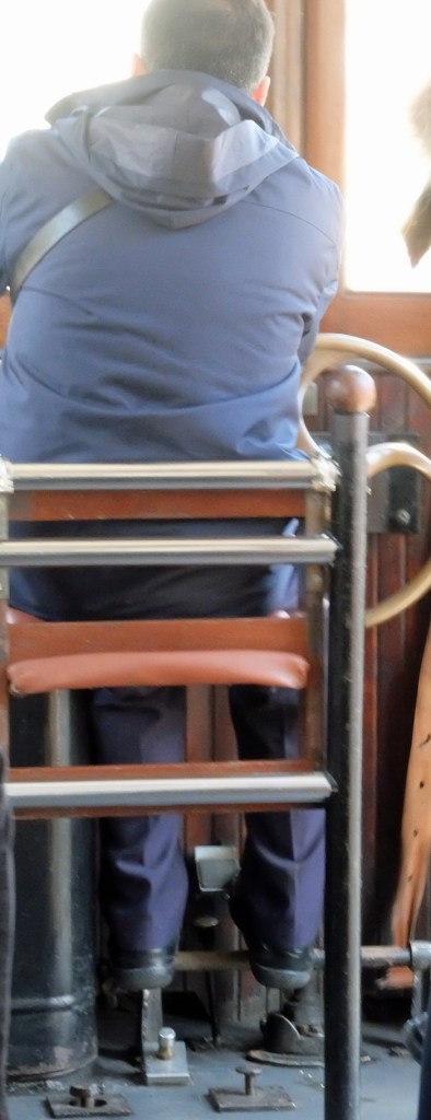 Tram driver. Every boy's dream job