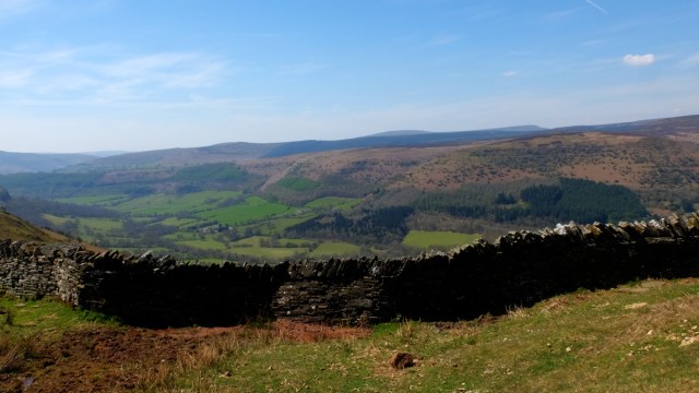 View from Offa's Dyke.