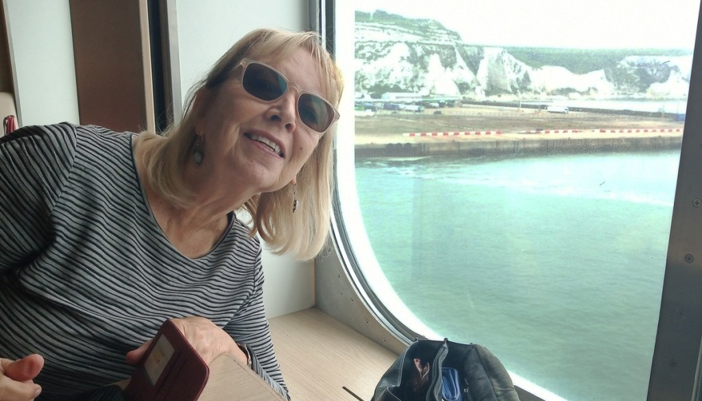 Leaving the White Cliffs.